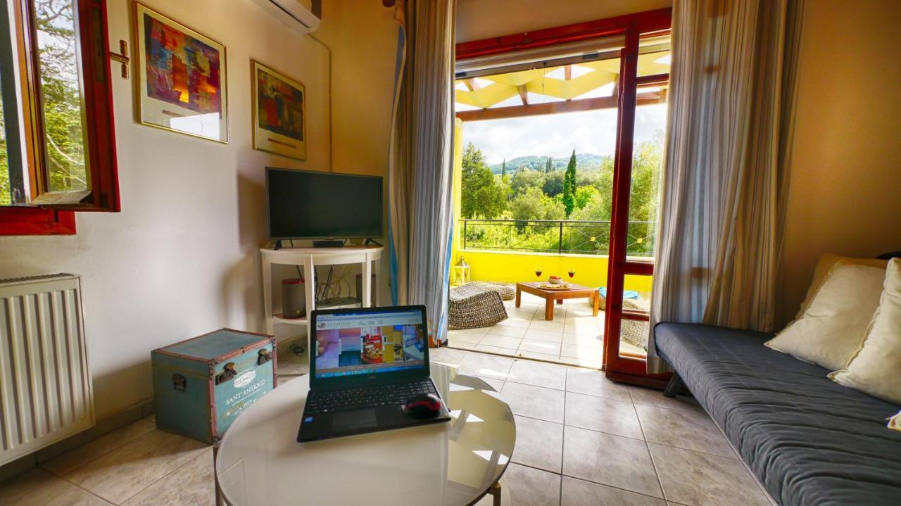 Zen Stone House Villa Agios Georgios Pagon Dış mekan fotoğraf
